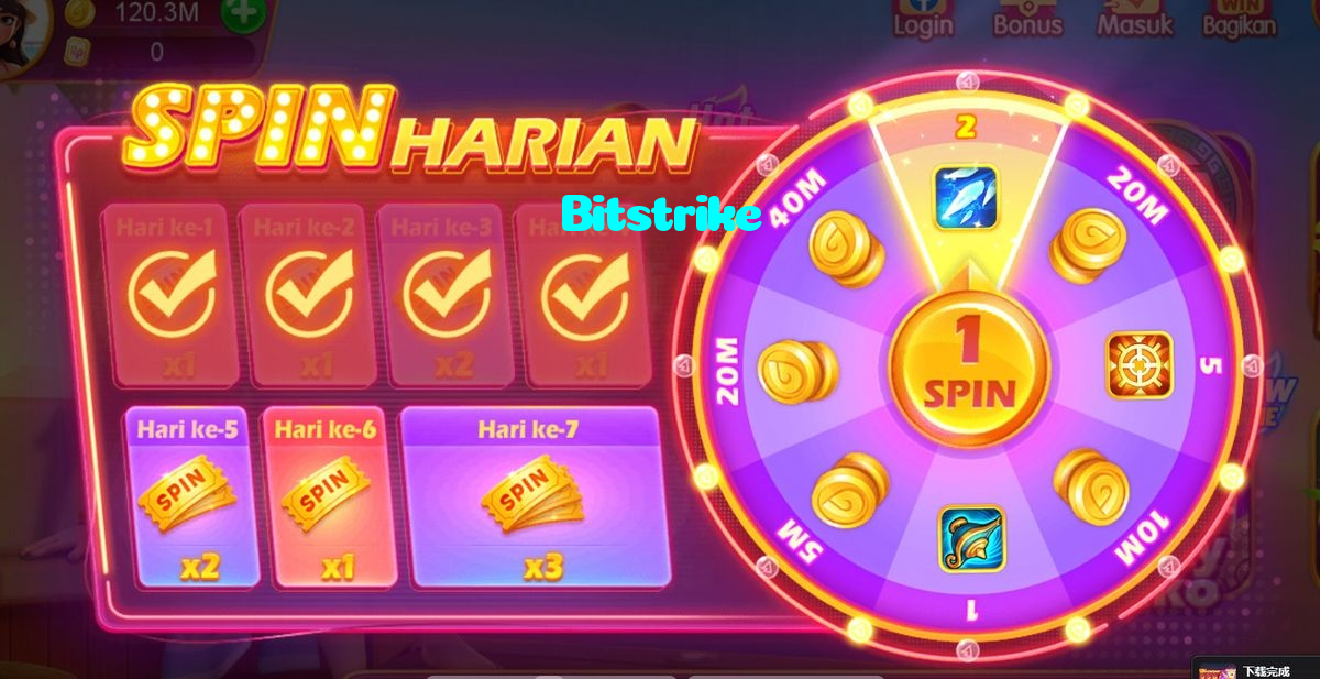 Bitstrike casino presented on mobile device in Pakistan with slots and live games